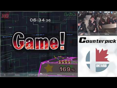 Counterpick Oct 2018 Melee RR Bo3 Sorry KirbyMarth vs n0ne CFalcon