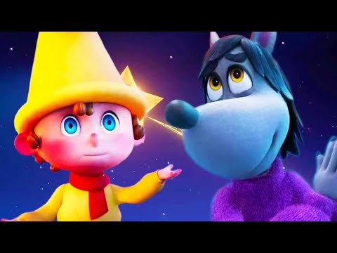 Новогодние волшебности 🎄 Гномик Вася и Серый Волк ❄️ Мультики для малышей ✨ Super Toons TV