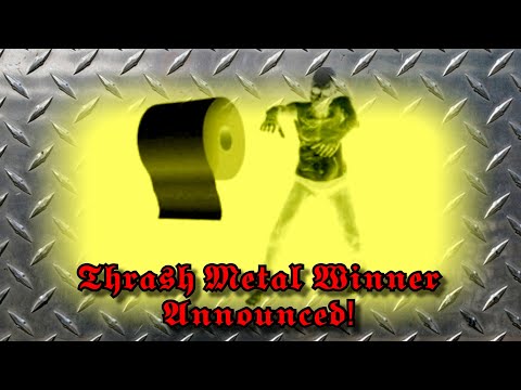 Thrash Metal Guitar Challenge Winner Announcement