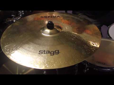Stagg Sensa 20" Medium Sweet Ride Cymbal Demo