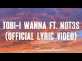 Tobi-I Wanna ft. Not3s (Official lyric Video)
