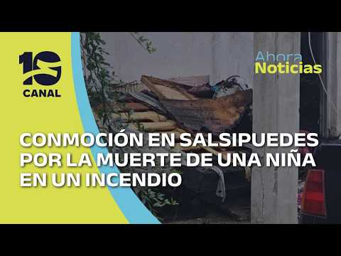 Tragedia en Salsipuedes: murió una niña de 3 años en el incendio de su casa