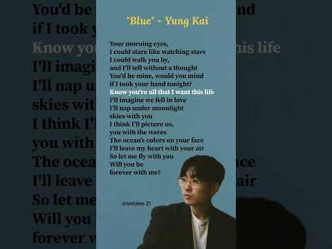 Blue (lyrics) - Yung Kai #blue #yungkai #song #lyrics