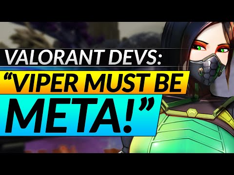 Valorant Devs: "VIPER MUST BE META!": NEW Agent Updates and Tips - Update Guide