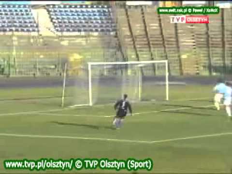 tv.nsk.pl 2011-11-05 OKS 1945 Olsztyn - Pogoń Siedlce 3-0 (2-0) bramki relacja