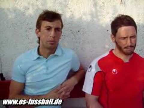 Osnabrücker SC - SV Kosova - Pressekonferenz