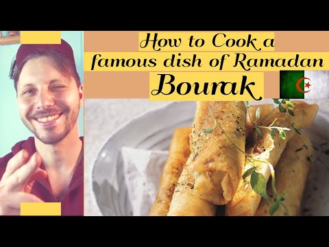 How to Cook a famous dish of Ramadan " Bourak "