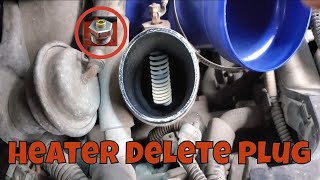 LB7 DURAMAX Intake Heater - Why You Should Delete It