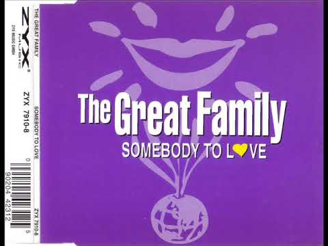 THE GREAT FAMILY - Somebody to love (m.b.r.g. version)