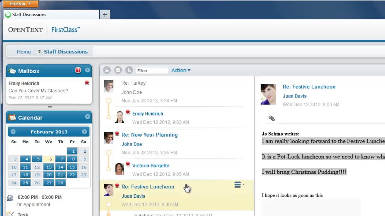 Introducing FirstClass 12