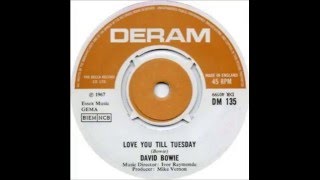 David Bowie - Love You Till Tuesday (single version)