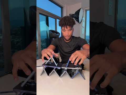 Smartphone house of cards.. #carterpcs #tech #smartphone #iphone #android