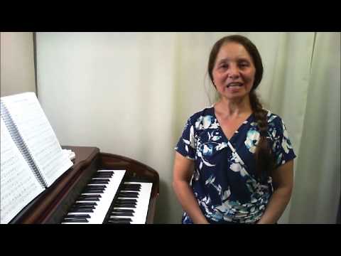 Hino 120 CCB contagem linguagem rítmica e solfejo Nossa cruz tomemos