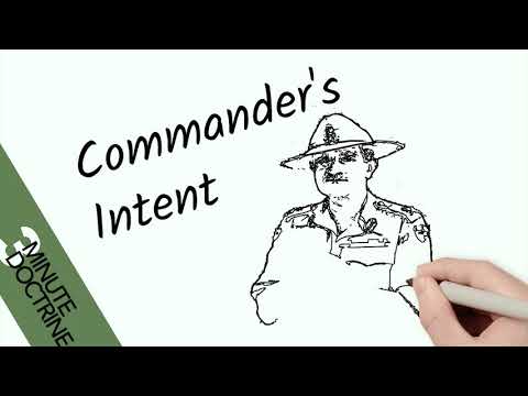 3 Minute Doctrine - The Seven Principles of Mission Command