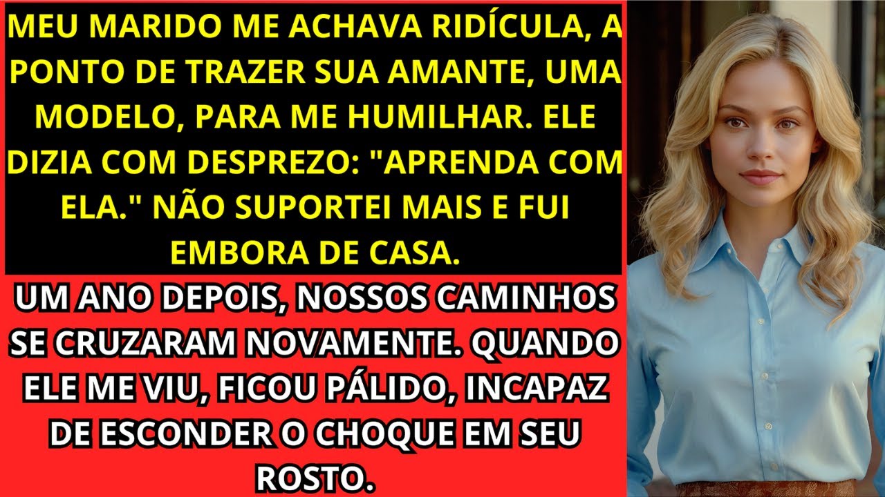 Meu marido trouxe sua amante, uma modelo, para me humilhar. Um ano depois, ele se arrependeu