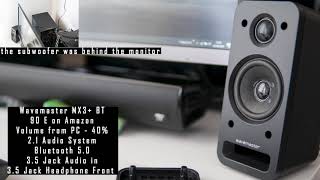 Sound Test Wavemaster MX3+ vs Soundbar Taotronics TT-SK0017 vs Elegiant SR300