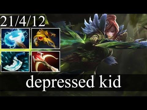 CIS.depressed kid - Windranger | Midlane Gameplay Dota 2 Patch 7.31c