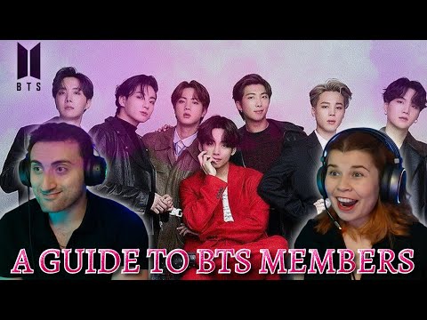 DISCOVERING BTS! TURKISH COUPLE FIRST TIME REACTION TO A GUIDE TO BTS MEMBERS