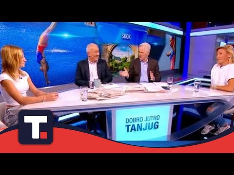 Hrabro srce: Skok sa Starog mosta u Mostaru  - Tara i Nataša Vesić • DOBRO JUTRO TANJUG