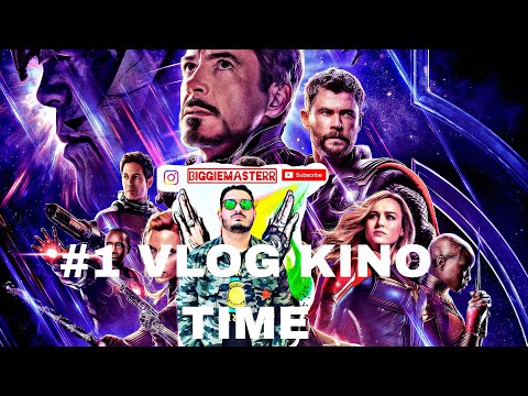 VLOGDAY #1 - BIGGIEMASTER & JUNYTHEGAME  2019 KINOTIME AVENGERS ENDGAME