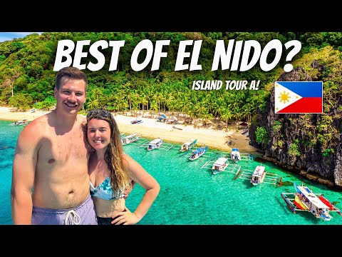 Is This the Most Beautiful Place in The Philippines? 🇵🇭  | El Nido, Palawan Island Hopping (Tour A)