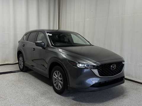 2025 Mazda CX-5 in Gray for sale at Park Mazda in Sherwood Park, AB