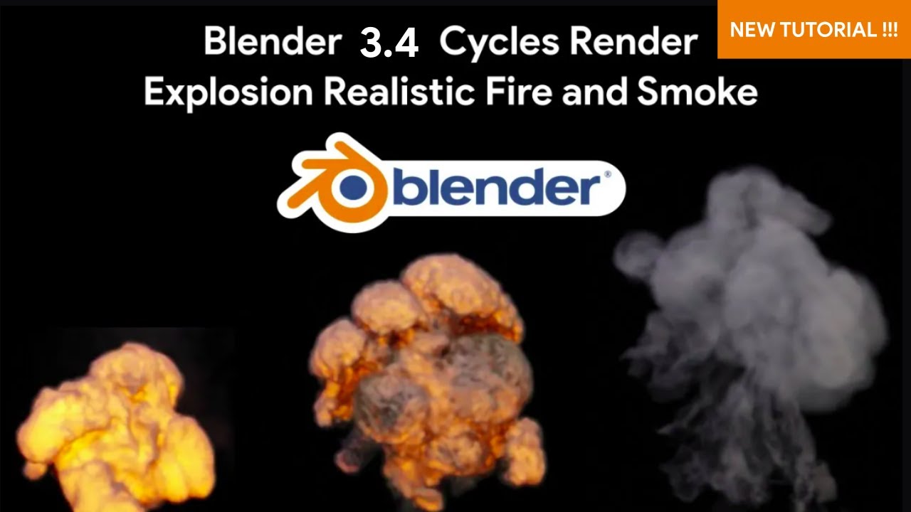 Tutorial Blender 3D Cycles Render Explosion Realistic Fire and Smoke Tutorial Blender 3D Cycles Render Explosion Realistic Fire and Smoke