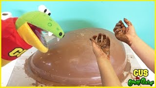 World's Largest Chocolate Easter Egg kinder surprise DIY Challenge family fun kids video