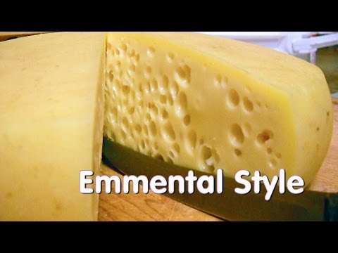 Making Emmentaler Style (Swiss Cheese) At Home