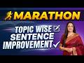 Marathon Of Topic Wise Sentence Improvement English With Rani Ma Am