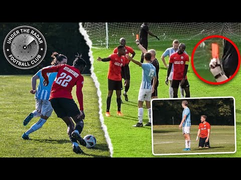 RED CARD?!! CHANGE THE REFS MIND👀🤯KENT CUP VS BICKLEY! - UNDER THE RADAR FC!⚽💥