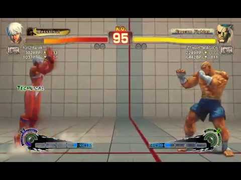 Ultra Street Fighter IV battle: Elena vs Sagat