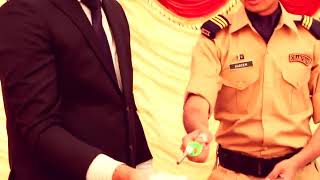preview picture of video '23rd Parents Day Garrison cadet college Kohat (fire on hand)'