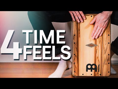 Learn 4 Cajon Grooves in 4 Time Signatures
