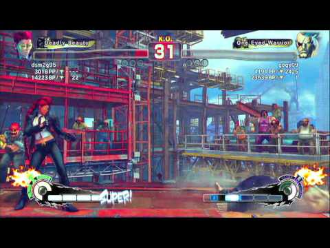 ssf4 ae C.viper (dsm2g95) vs (gogy09) sagat