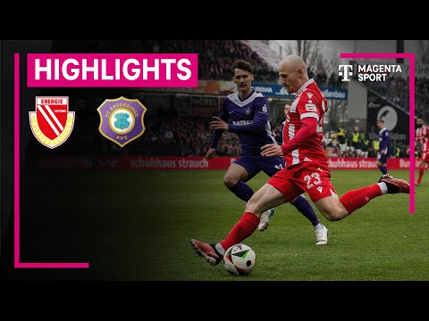 Energie Cottbus - FC Erzgebirge Aue | Highlights 3. Liga | MAGENTA SPORT