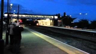 preview picture of video 'Engine 44932 steaming through Selby'