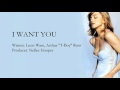 I Want You Released: October 2, 1995 I want you ...