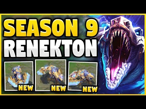 SEASON 9 RENEKTON IS LEGIT GOD-TIER! *NEW* MYTHIC HEXTECH RENEKTON SPOTLIGHT! - League of Legends