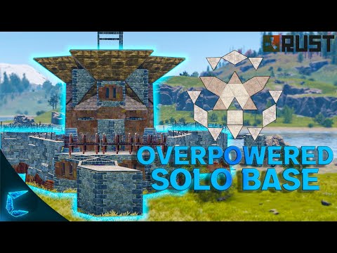 THE APERTA - OVERPOWERED Rust SOLO Base Design | Open Core Offset Bunker Base