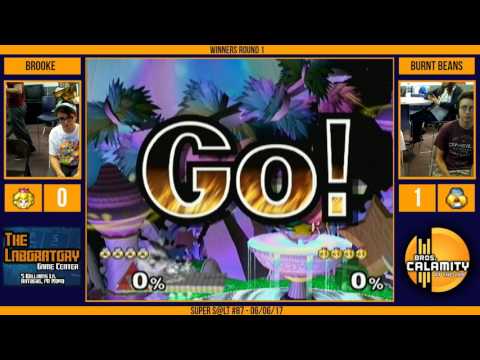 SALT #87  Brooke Peach vs Burnt Beans Sheik   Winners Round 1   Melee Singles
