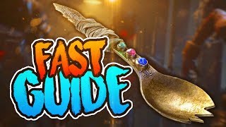 BLOOD OF THE DEAD - UPGRADED SPORK-KNIFE GUIDE (Black Ops 4 Zombies Tutorial)