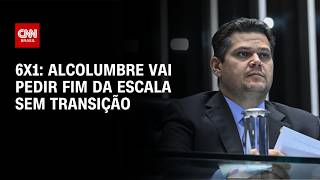 Vídeo: Fim da 6x1: Alcolumbre encomendou emenda para tirar período de transição | BASTIDORES CNN
