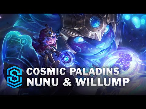 Cosmic Paladin Nunu Skin Spotlight - League of Legends