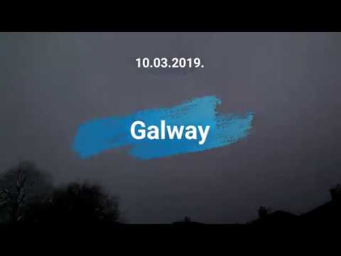 2 hours in 24 seconds! Galway's sky Time Lapse