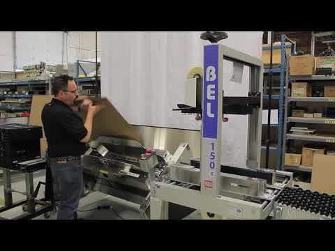 Tilting Case Erector and Sealer for Large Boxes | BEL 507XL | BEL 150X