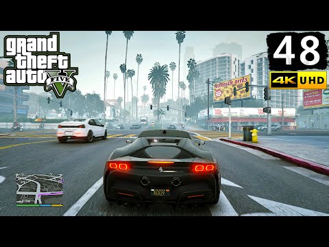 Grand Theft Auto 5 Gameplay Walkthrough Part 48 - GTA 5 PC 4K 60FPS No Commentary