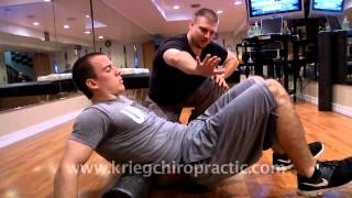 preview picture of video 'Foam Roller Exercises for Lower Back Pain -Missoula Chiropractor Krieg Tip -'