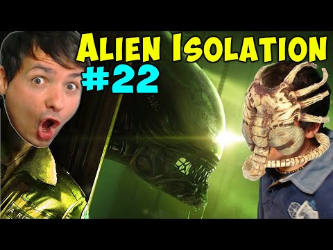 ALIEN ISOLATION - Blind Horror Playthrough Pt 22 - FLAMETHROWER Time!