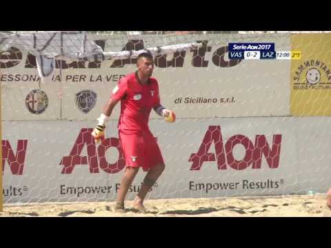 SERIE AON BEACH SOCCER 2017 :  VASTESE-LAZIO 2-6